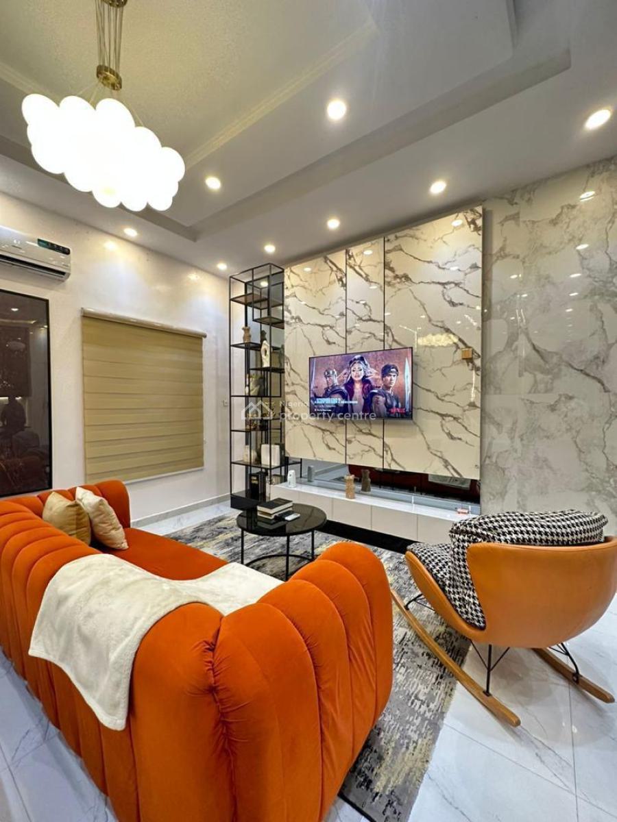 Beautifully Furnished One Bedroom Studio Apartment, Chevron, Lekki, Lagos, Flat / Apartment Short Let