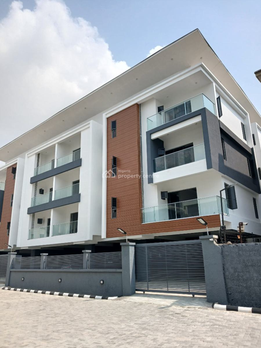 Tastefully Finished and Newly Built and Serviced with 24/7 Power Suppl, Lekki Phase 1, Lekki, Lagos, Flat / Apartment for Rent