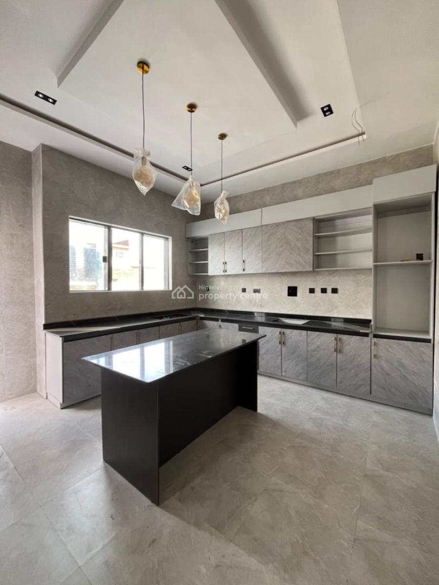 Contemporary 5 Bed Detached Duplex with Bq, & Swimming Pool ️, Osapa, Lekki, Lagos, Detached Duplex for Sale