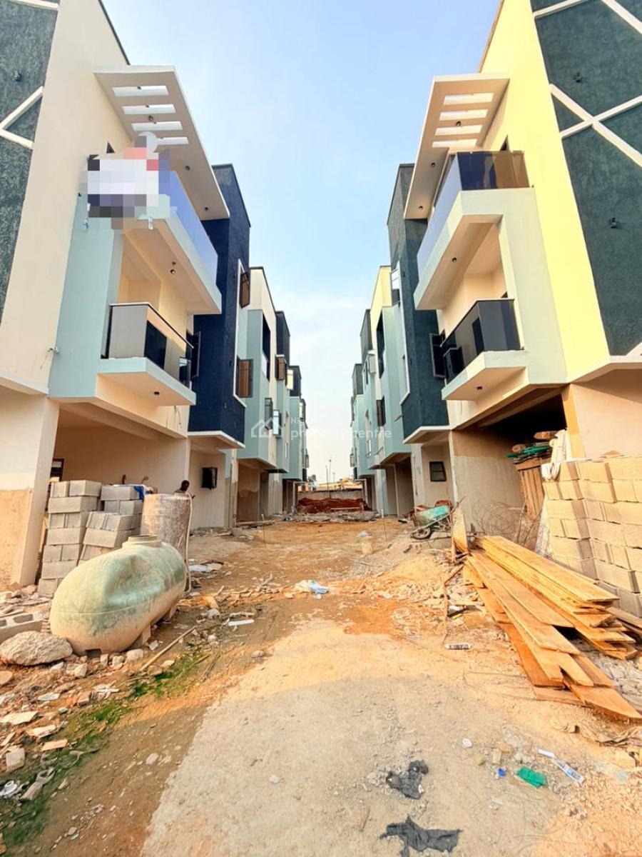 Brand New 4 Bedroom Terrace Duplex with Bq in a Secure Estate, Oregun, Ikeja, Lagos, Terraced Duplex for Sale