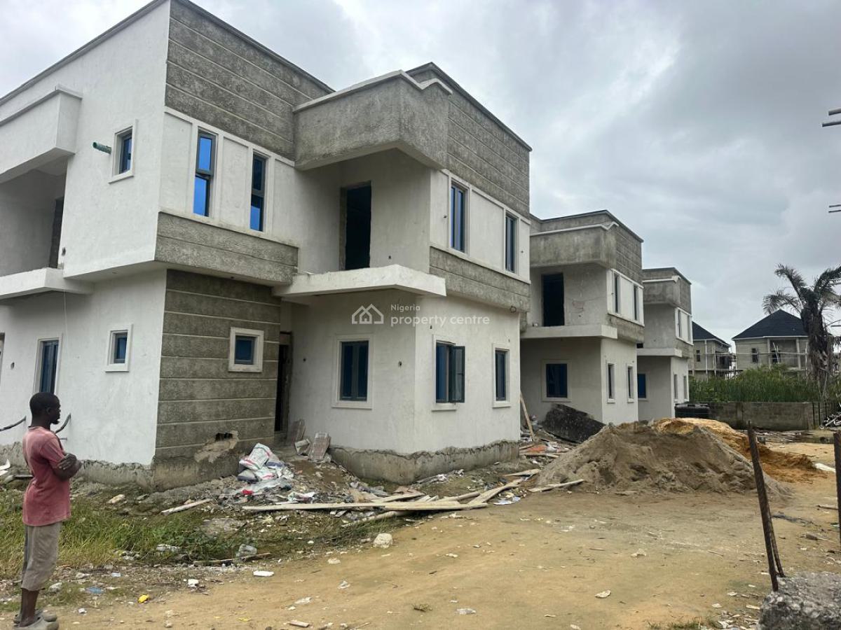 Luxury 4bedroom Semi Detached Duplex with 1rm Bq, Itirin, Ajah, Lagos, Semi-detached Duplex for Sale