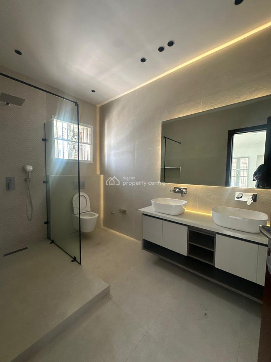 Clean & Spacious, Well-finished 5-bedroom Terrace Apartment with Bq, Banana Island, Ikoyi, Lagos, Terraced Duplex for Rent