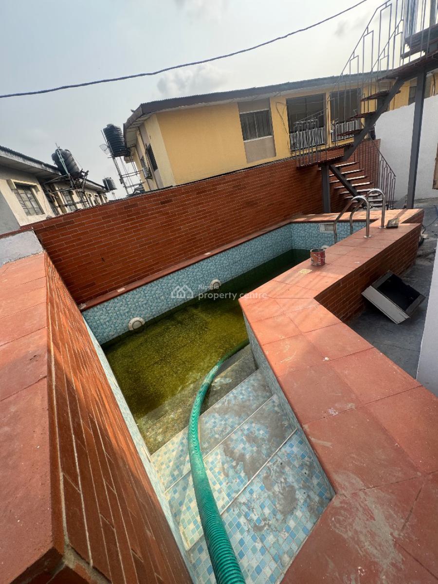 Luxury Five Bedroom Fully Detached Duplex with Gym House and Pool, Maryland, Lagos, Detached Duplex for Sale