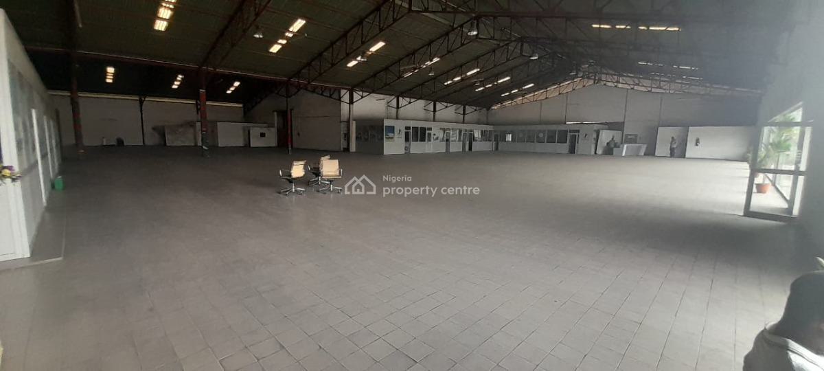 2500 Self Compound Warehouse with Large Outdoor, Oshodi Apapa Expressway, Isolo, Lagos, Warehouse for Rent