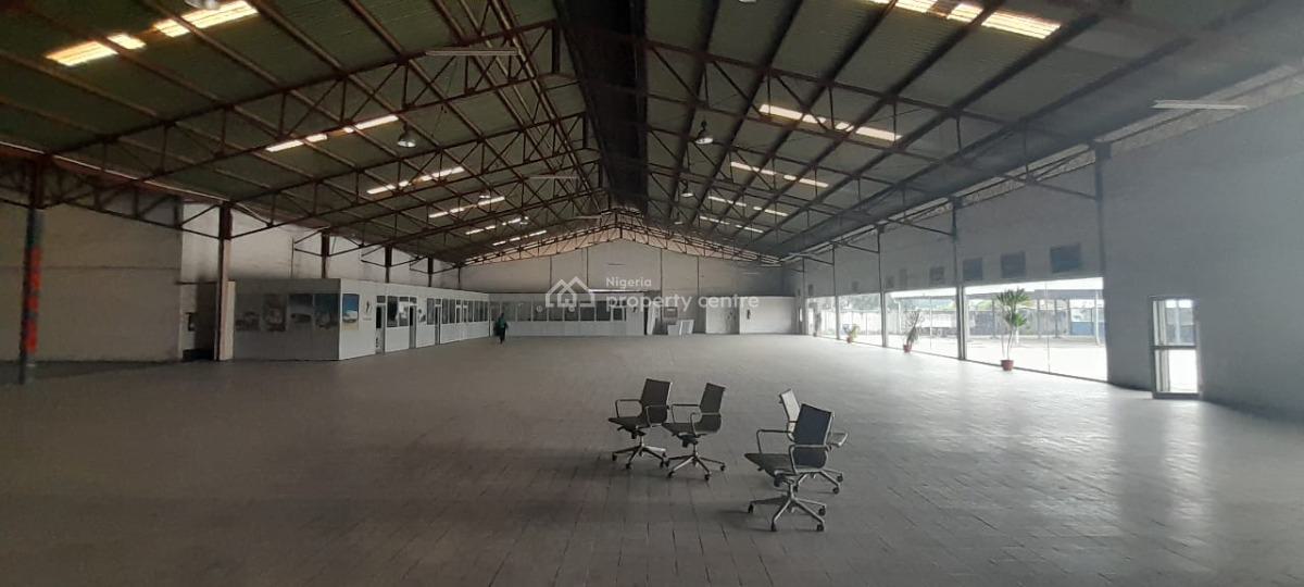2500 Self Compound Warehouse with Large Outdoor, Oshodi Apapa Expressway, Isolo, Lagos, Warehouse for Rent