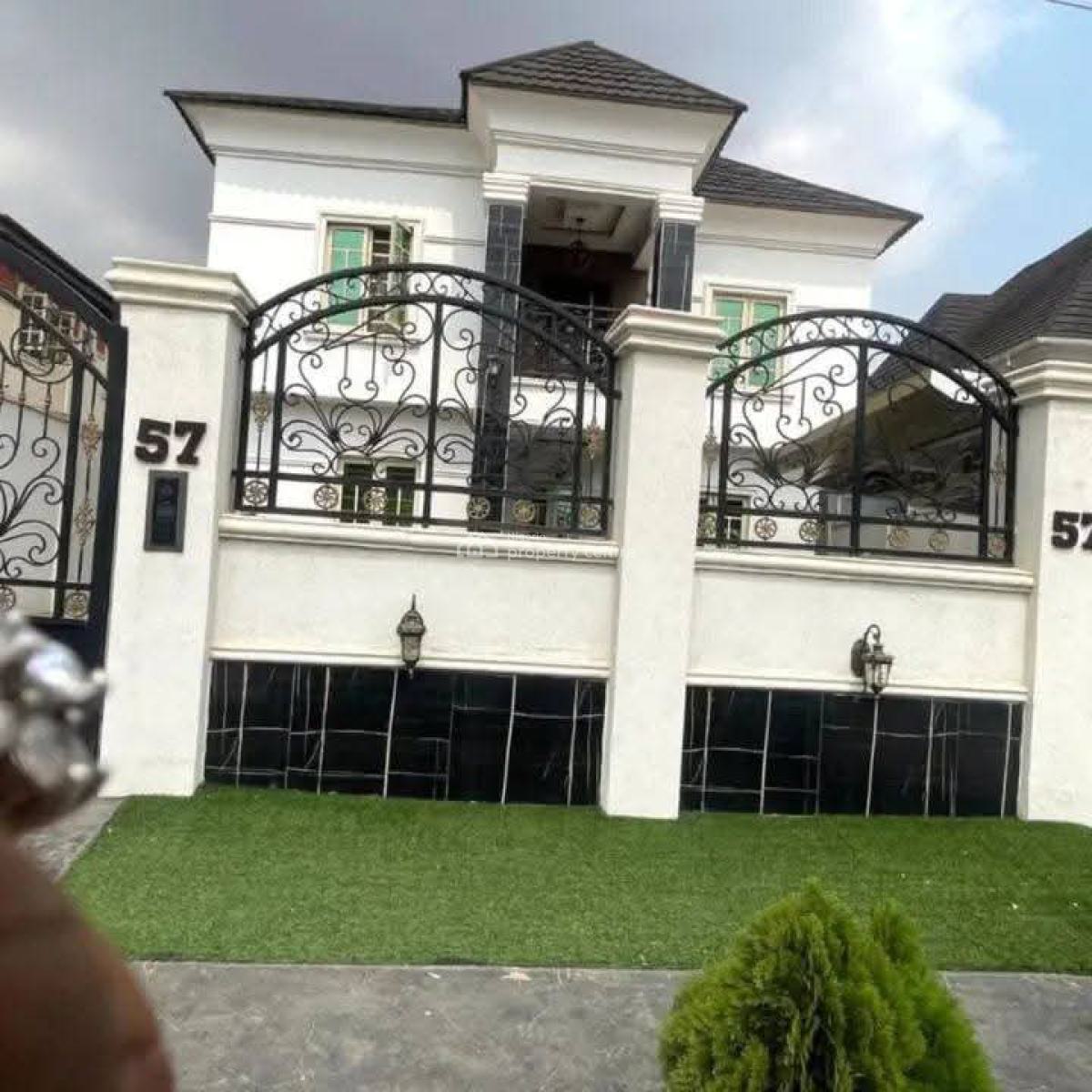 Furnished 3 Bedroom Duplex+2 Units of 3 Bedroom at Rear, Diamond Estate, Ipaja, Lagos, Detached Duplex for Sale