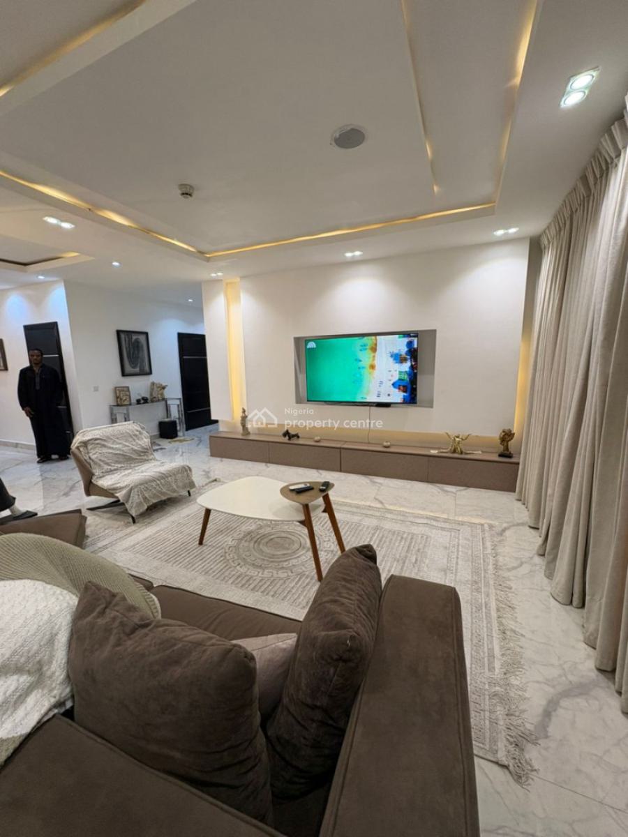 Clean Fully Furnished 3-bedroom Apartment with Swimming Pool & Gym, Banana Island, Ikoyi, Lagos, Flat / Apartment for Rent