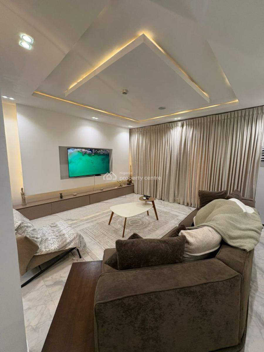 Clean Fully Furnished 3-bedroom Apartment with Swimming Pool & Gym, Banana Island, Ikoyi, Lagos, Flat / Apartment for Rent