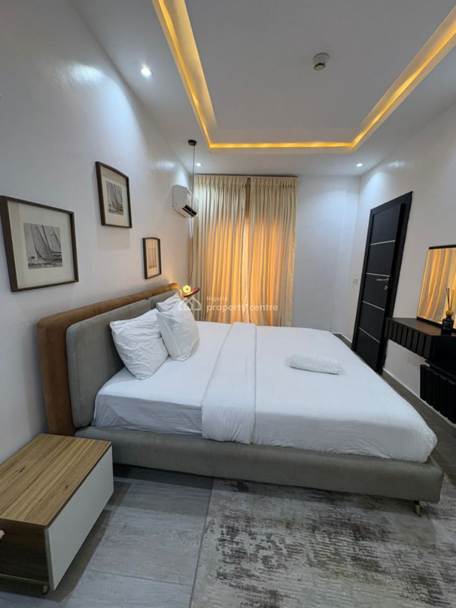 Clean Fully Furnished 3-bedroom Apartment with Swimming Pool & Gym, Banana Island, Ikoyi, Lagos, Flat / Apartment for Rent