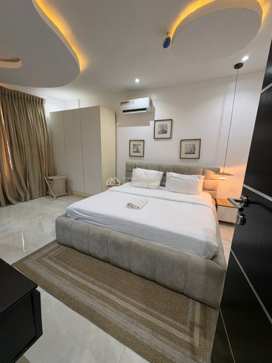 Clean Fully Furnished 3-bedroom Apartment with Swimming Pool & Gym, Banana Island, Ikoyi, Lagos, Flat / Apartment for Rent