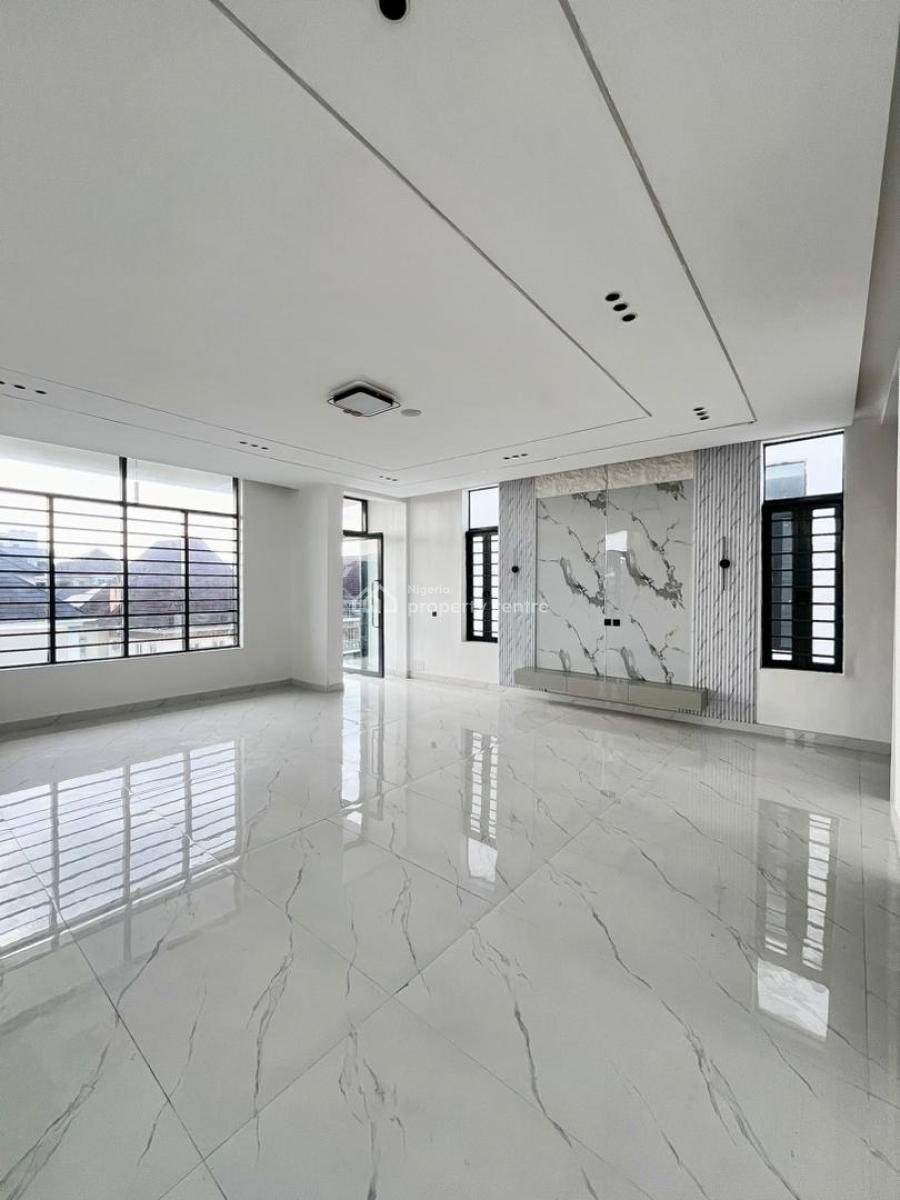 Contemporary 5 Bedroom Detached Duplex with Bq & Swimming Pool., Chevron, Lekki, Lagos, House for Sale