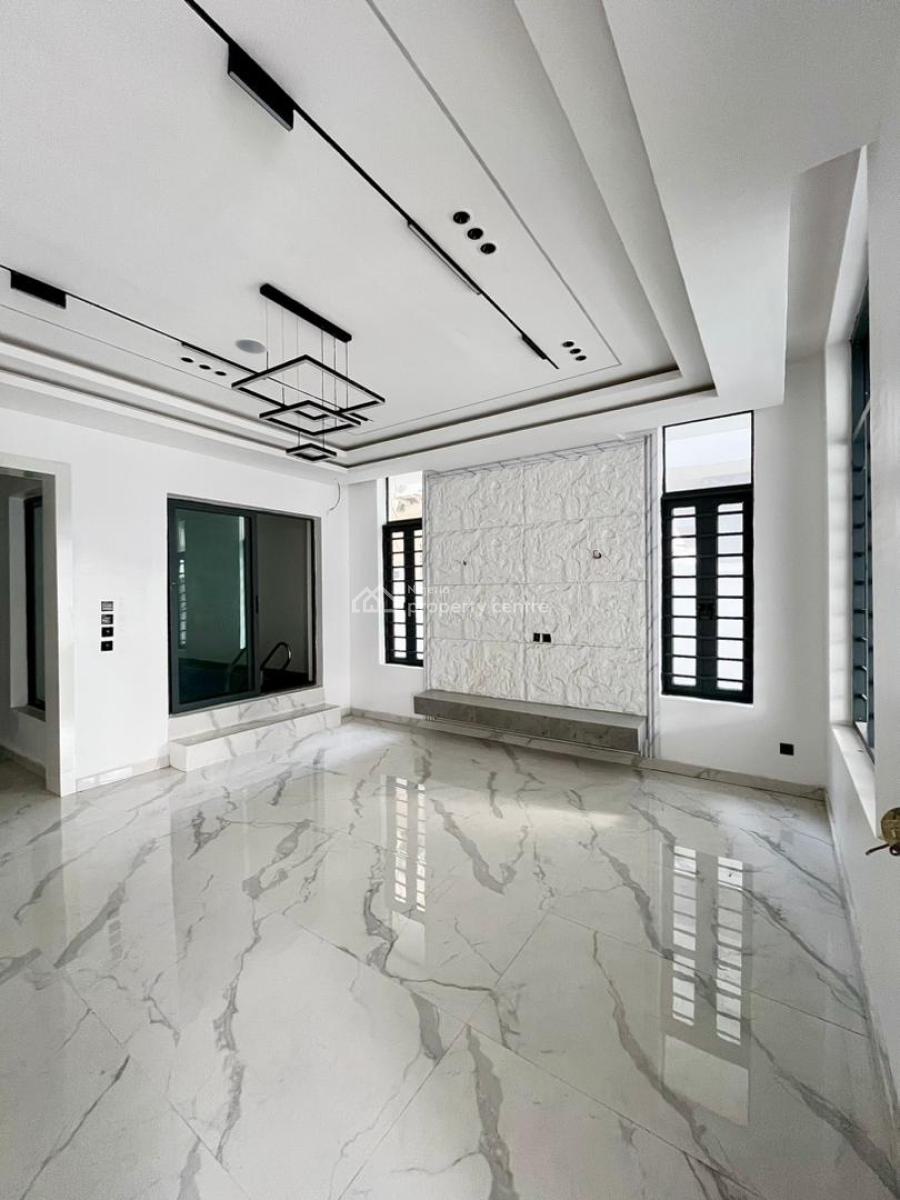 Contemporary 5 Bedroom Detached Duplex with Bq & Swimming Pool., Chevron, Lekki, Lagos, House for Sale