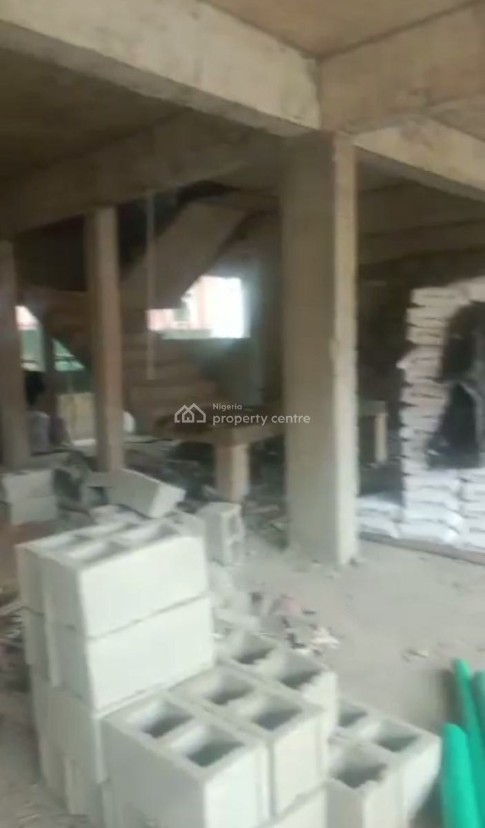 Lease: Newly Built, Spacious Warehouse with Toilet, Ijeshatedo, Surulere, Lagos, Warehouse for Rent