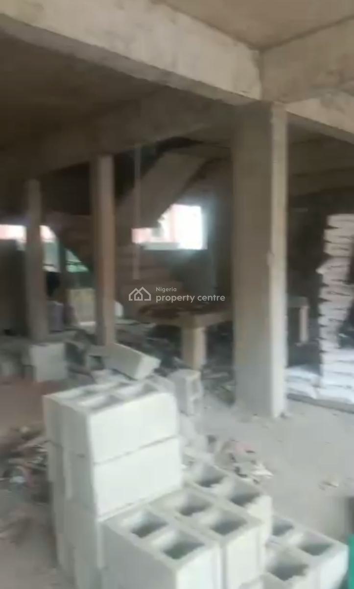 Lease: Newly Built, Spacious Warehouse with Toilet, Ijeshatedo, Surulere, Lagos, Warehouse for Rent