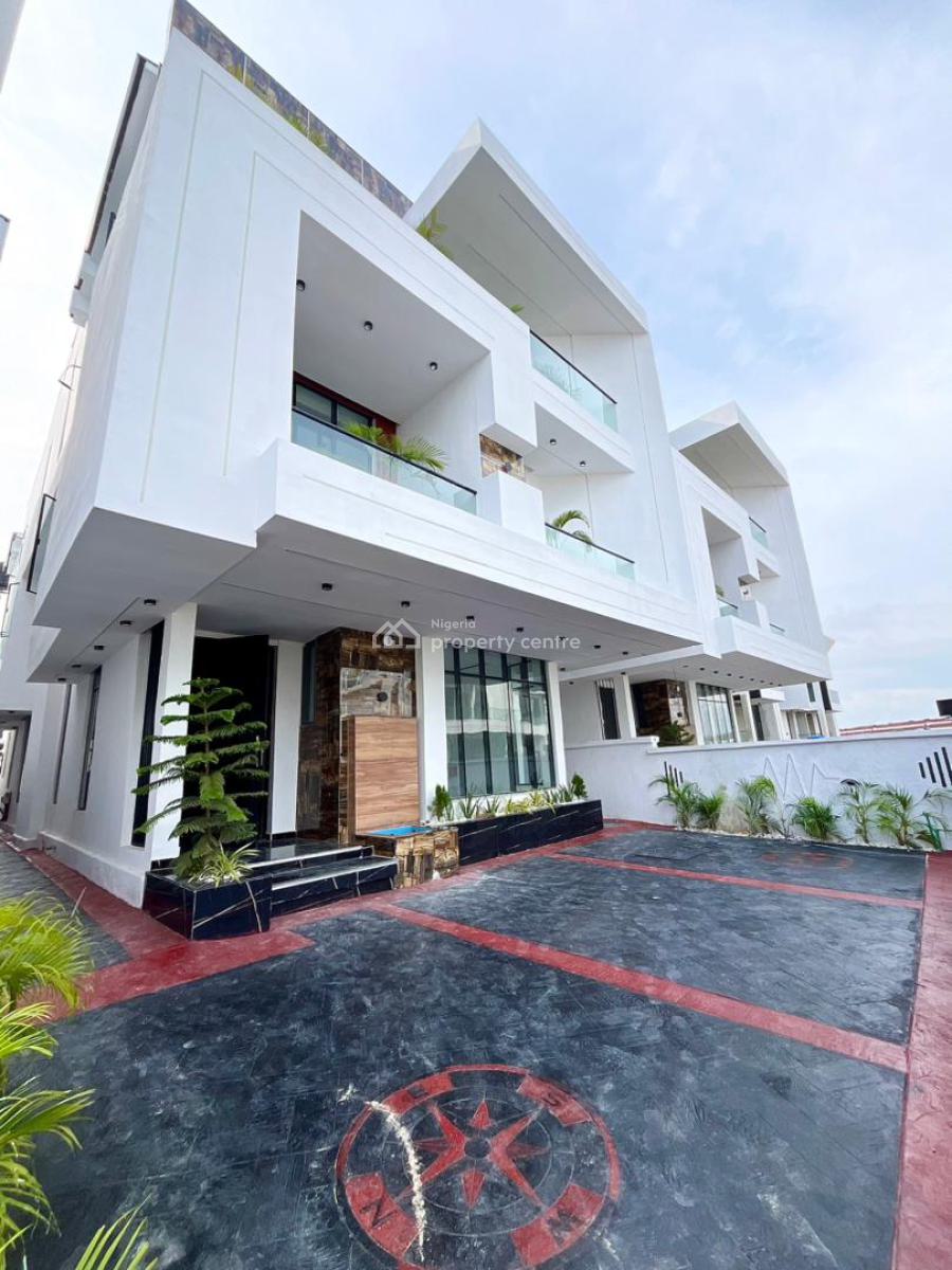 State-of-art 5 Bedroom Detached Duplex with Swimming Pool, Rooftop, Chevron, Lekki, Lagos, Detached Duplex for Sale