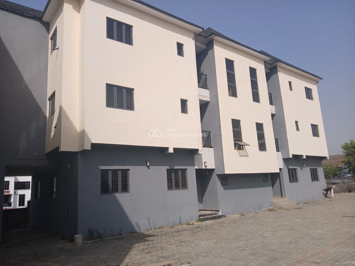 Newly Built 4 Units of 4-bedroom Terrace Duplex with 1-bedroom Bq, Off Judith Attah Crescent, Guzape District, Abuja, Terraced Duplex for Sale