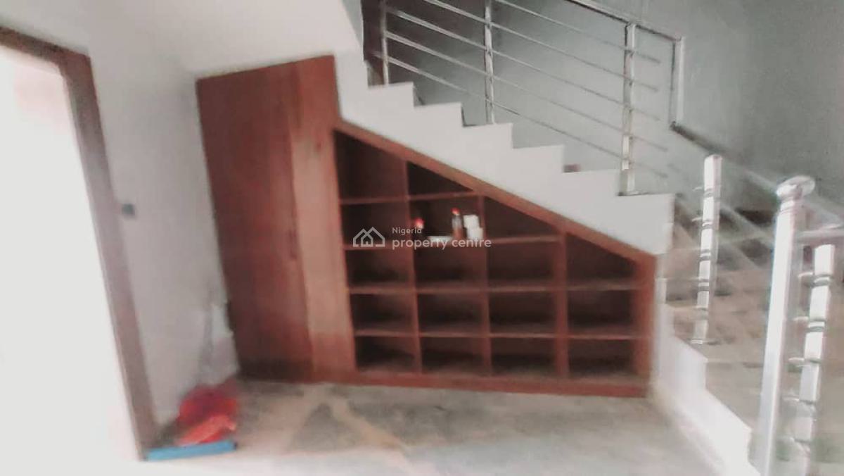 Newly Finished an Partially Furnished 4 Bedroom Terrace Duplex with Bq, Close to Roundabout, Life Camp, Abuja, Terraced Duplex for Rent