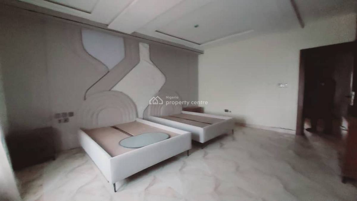 Newly Finished an Partially Furnished 4 Bedroom Terrace Duplex with Bq, Close to Roundabout, Life Camp, Abuja, Terraced Duplex for Rent