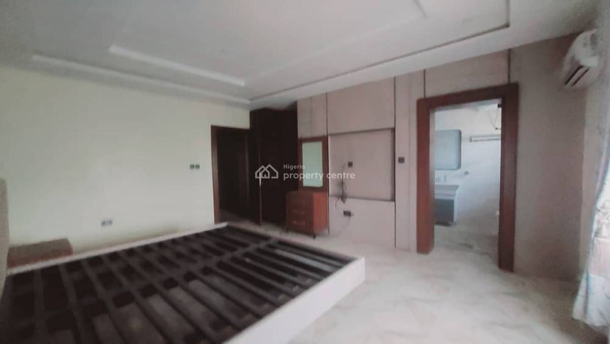 Newly Finished an Partially Furnished 4 Bedroom Terrace Duplex with Bq, Close to Roundabout, Life Camp, Abuja, Terraced Duplex for Rent