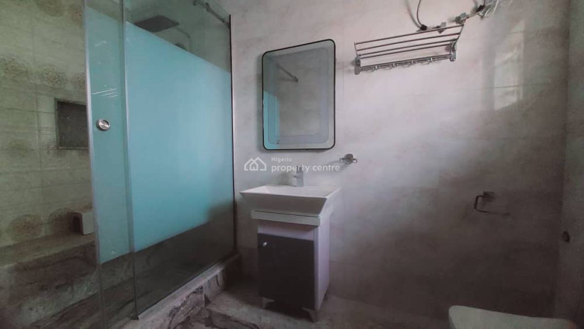 Newly Finished an Partially Furnished 4 Bedroom Terrace Duplex with Bq, Close to Roundabout, Life Camp, Abuja, Terraced Duplex for Rent