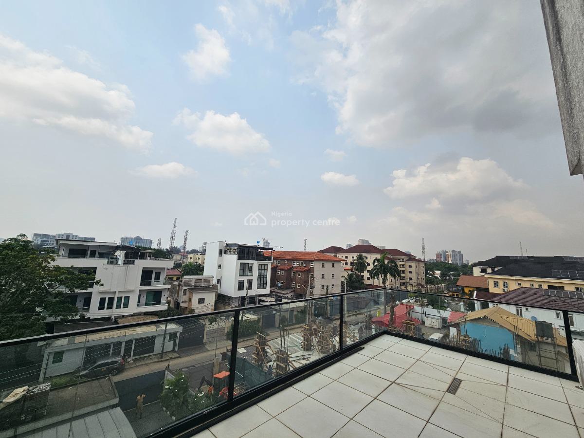 Luxury 4 Bedroom Pent-floor Masionette with Rooftop Sit-out Terrace, Off Bourdillon Road, Old Ikoyi, Ikoyi, Lagos, Terraced Duplex for Rent