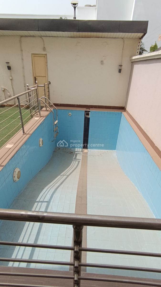 4 Bedroom Terrace Duplex with Acs and Private Swimming Pool & Bq, Jabi, Abuja, Terraced Duplex for Rent