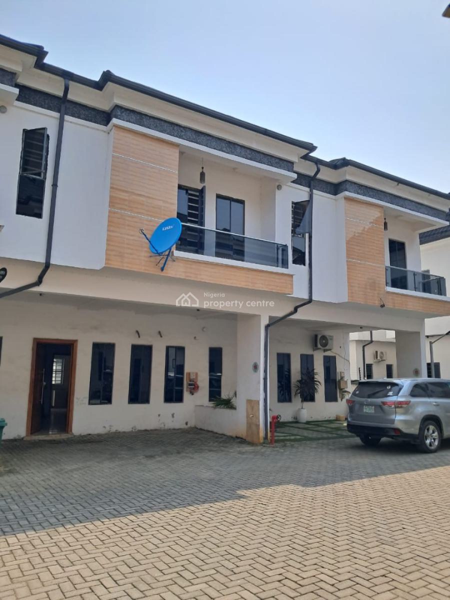 Neatly Used 4-bedroom Terrace Duplex, Harris Drive, Lekki, Lagos, Terraced Duplex for Rent