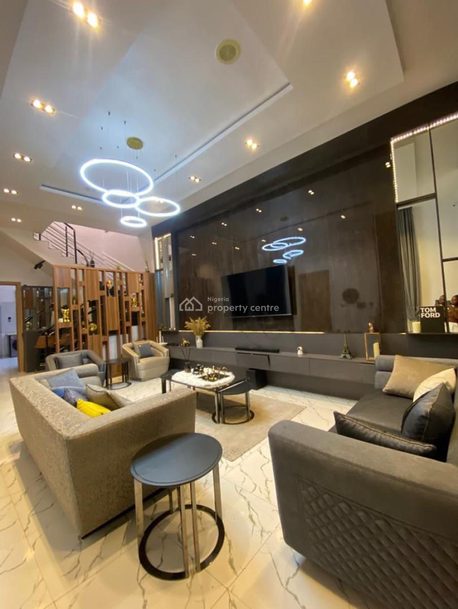 4 Bedroom Fully Furnished Semi Detached Duplex, Orchid, Lekki, Lagos, Semi-detached Duplex for Rent