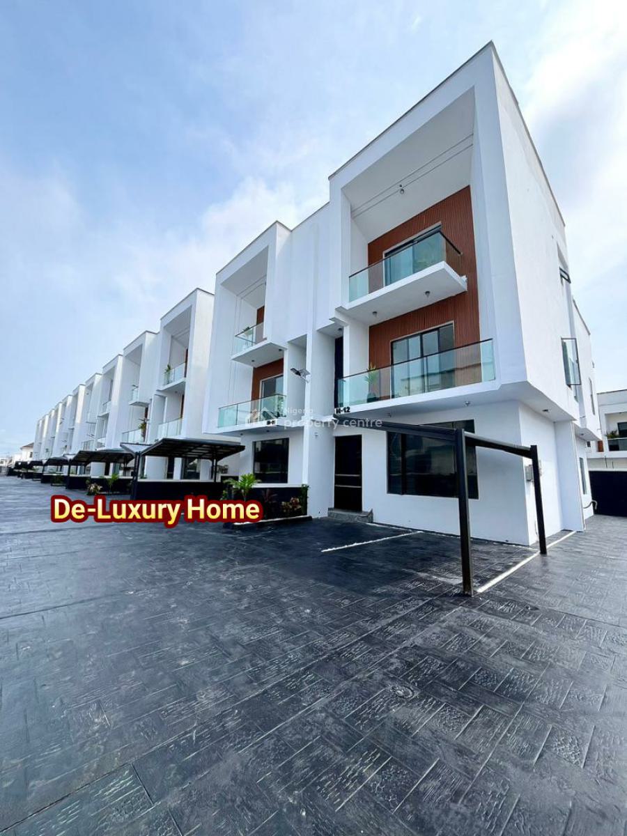 Beautiful 4 Bedroom Semi-detached Duplex with Bq., Orchid Road, Lekki, Lagos, Semi-detached Duplex for Sale