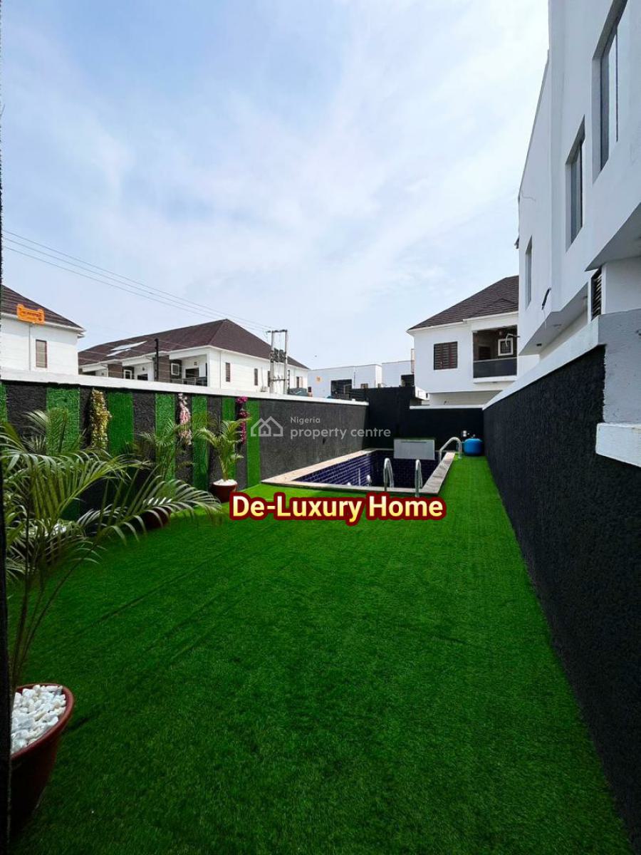Beautiful 4 Bedroom Semi-detached Duplex with Bq., Orchid Road, Lekki, Lagos, Semi-detached Duplex for Sale