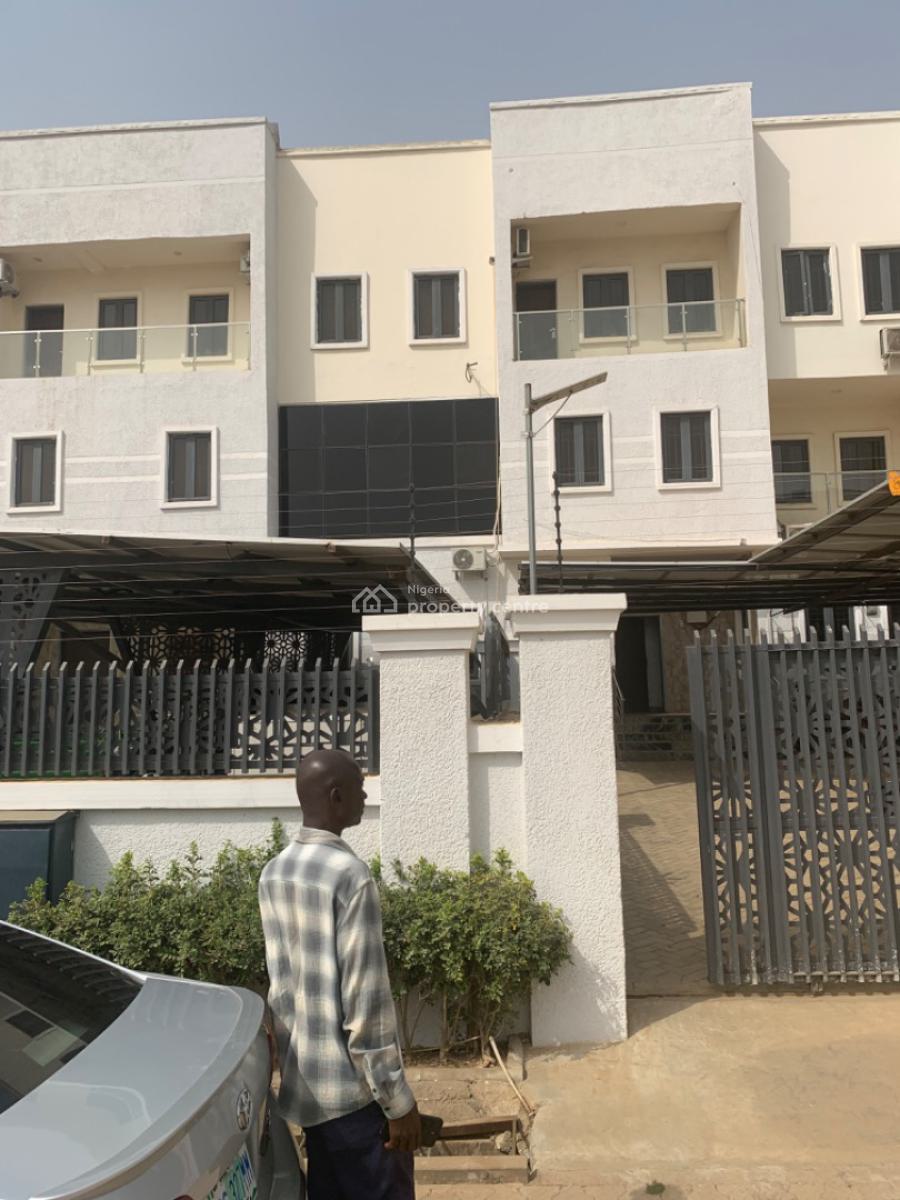 Newly Built 4 Bedroom Terrace Duplex with Bq, Kado District, Kado, Abuja, Terraced Duplex for Rent
