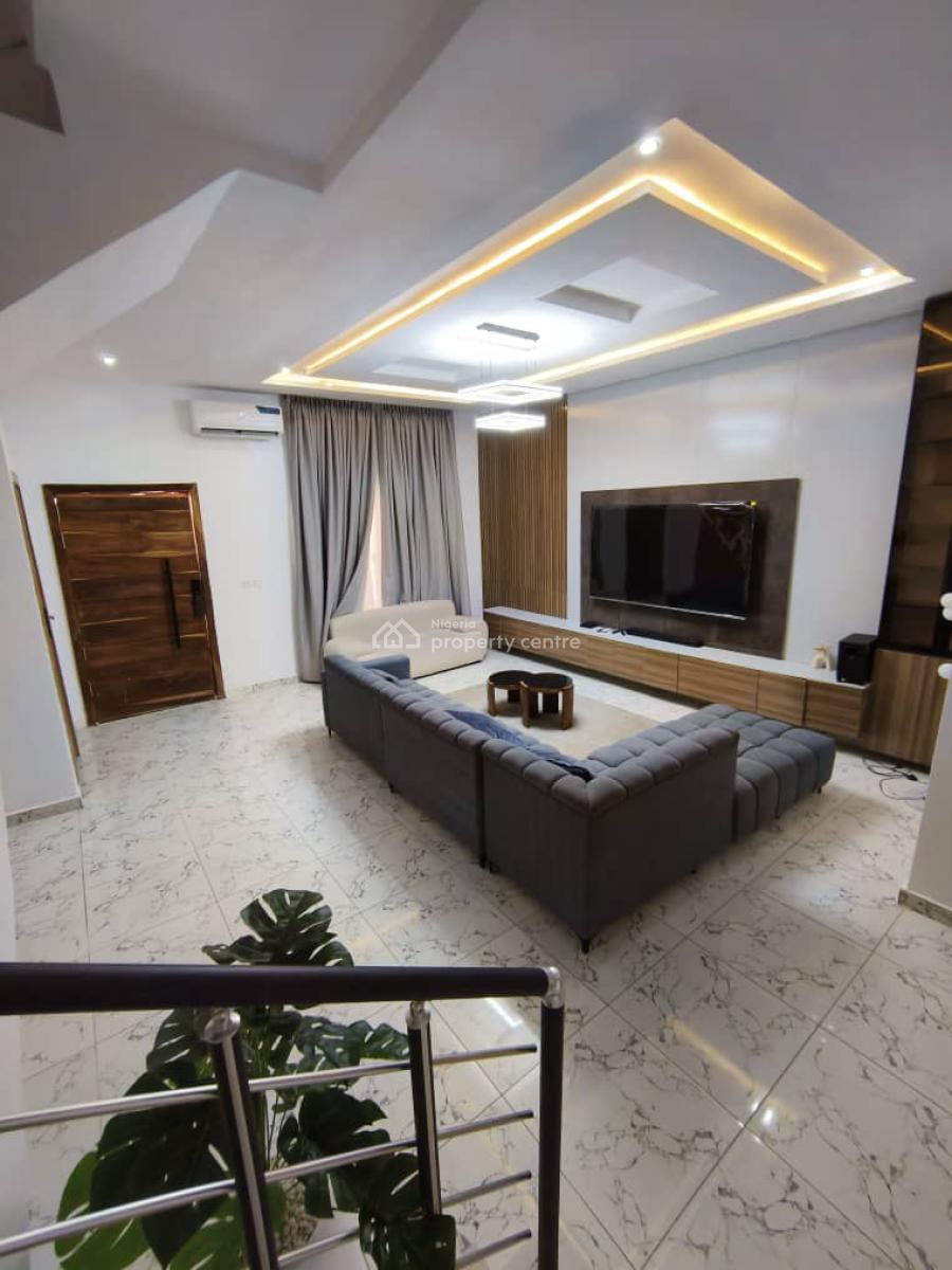 Luxury Serviced Furnished 4 Bedroom Terrace, Vgc Extension, Lekki, Lagos, Terraced Duplex for Rent