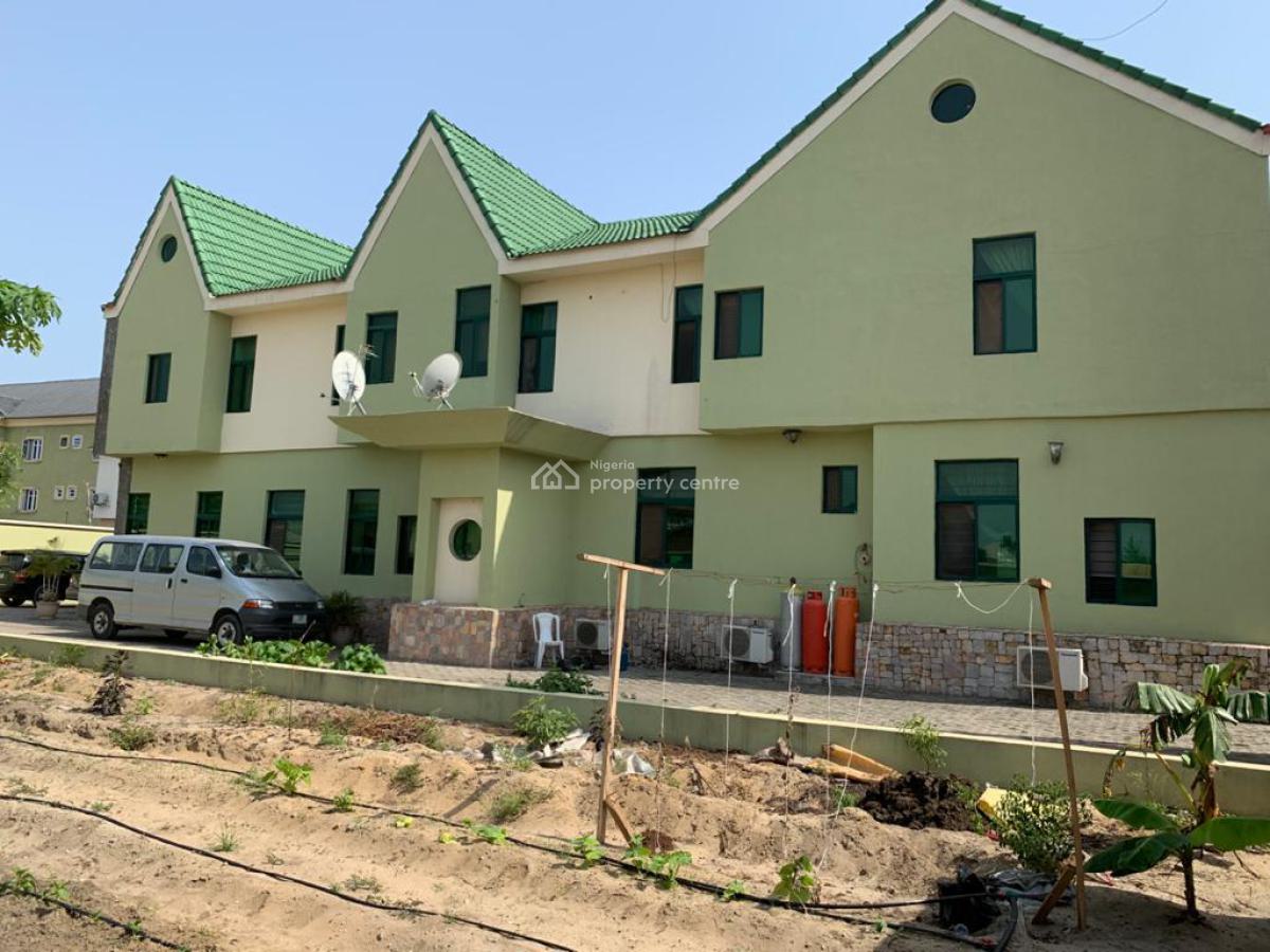 Detached House of 5 Bedrooms with Servants Quarters and  Gate House., Golden Pearl Estate, Olokonla, Ajah, Lagos, Detached Duplex for Sale