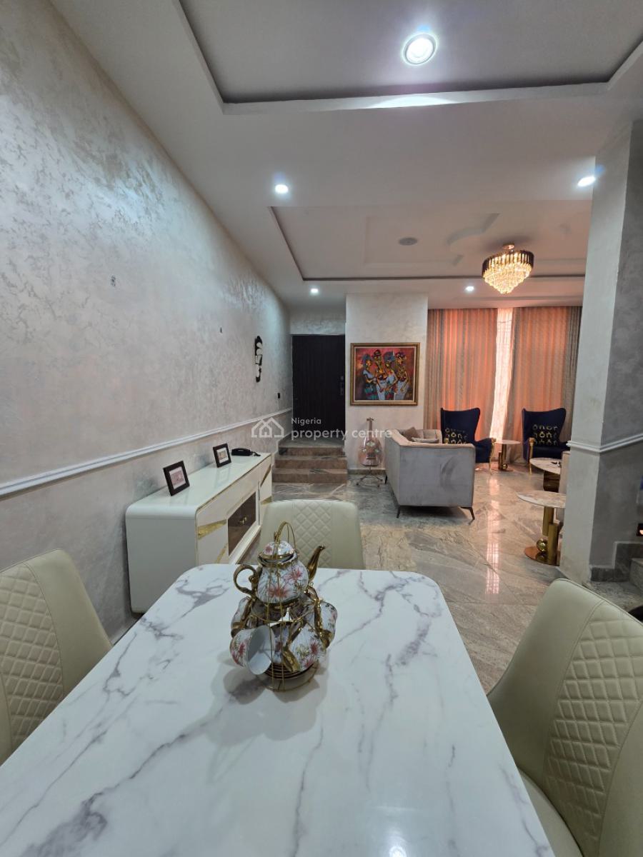 Tastefully Furnished 4 Bedroom Terrace Duplex with Cinema, Guzape District, Abuja, Terraced Duplex for Sale