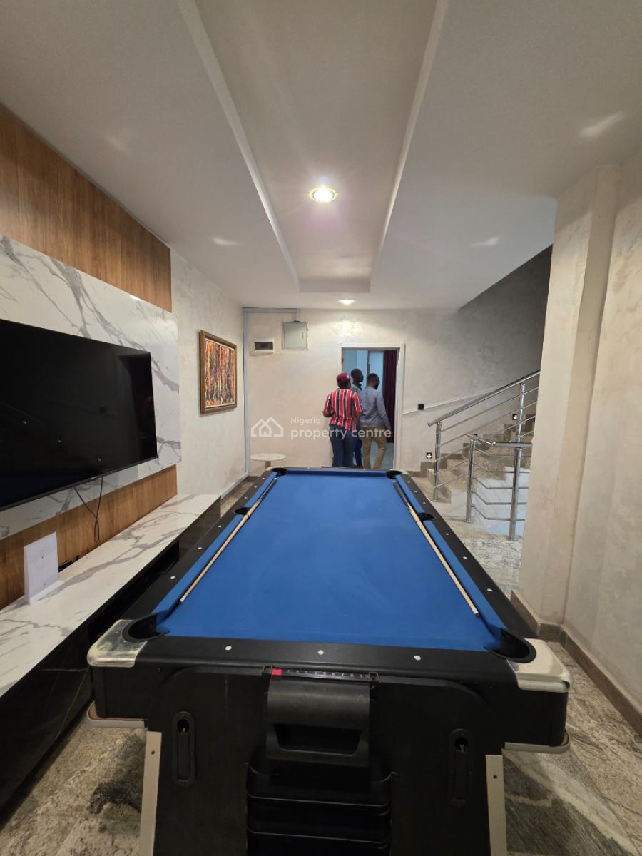 Tastefully Furnished 4 Bedroom Terrace Duplex with Cinema, Guzape District, Abuja, Terraced Duplex for Sale