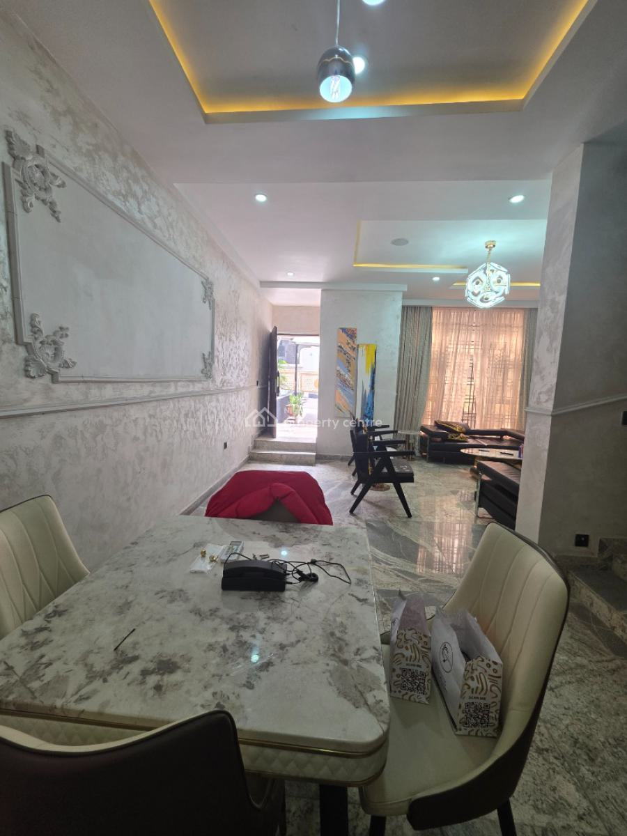 Tastefully Furnished 4 Bedroom Terrace Duplex with Cinema, Guzape District, Abuja, Terraced Duplex for Sale