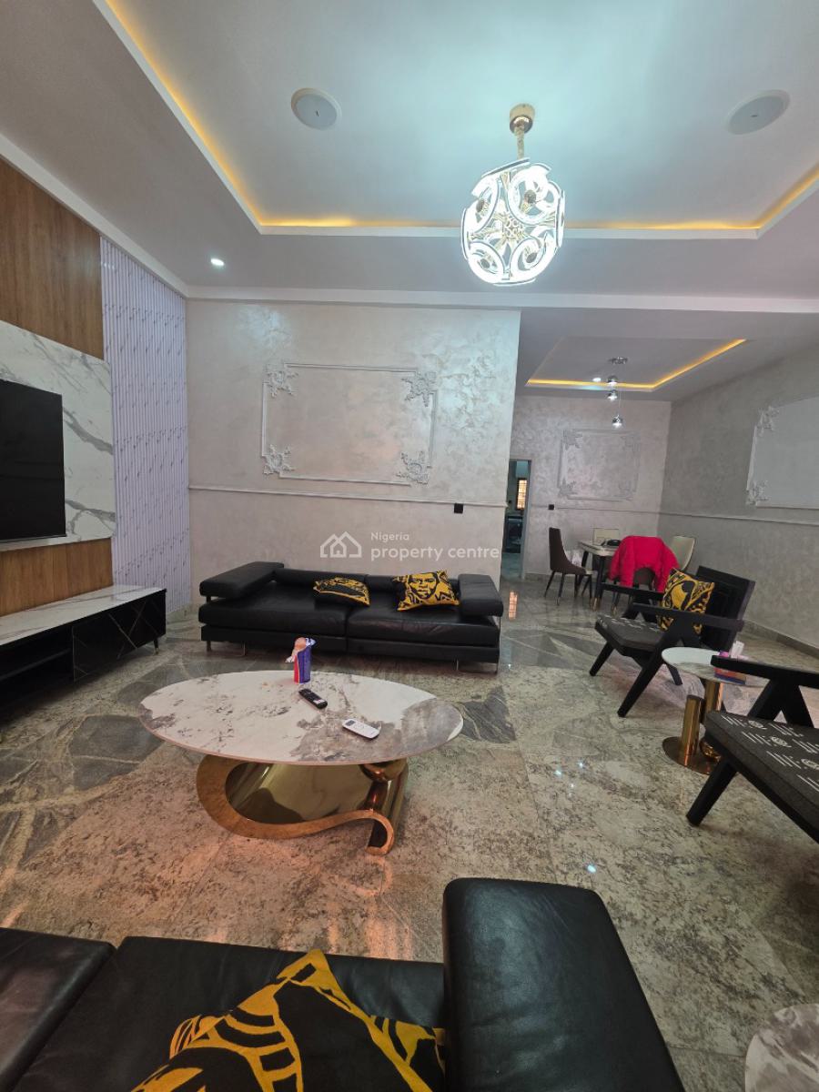 Tastefully Furnished 4 Bedroom Terrace Duplex with Cinema, Guzape District, Abuja, Terraced Duplex for Sale