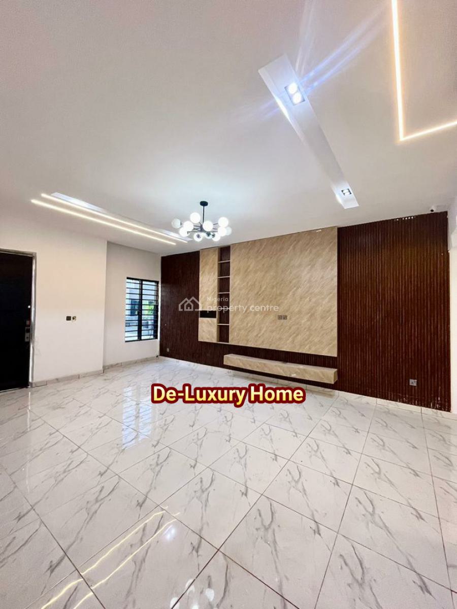 Contemporary 4 Bedroom Semi-detached Duplex with Bq., Orchid Road, Lekki, Lagos, Semi-detached Duplex for Sale