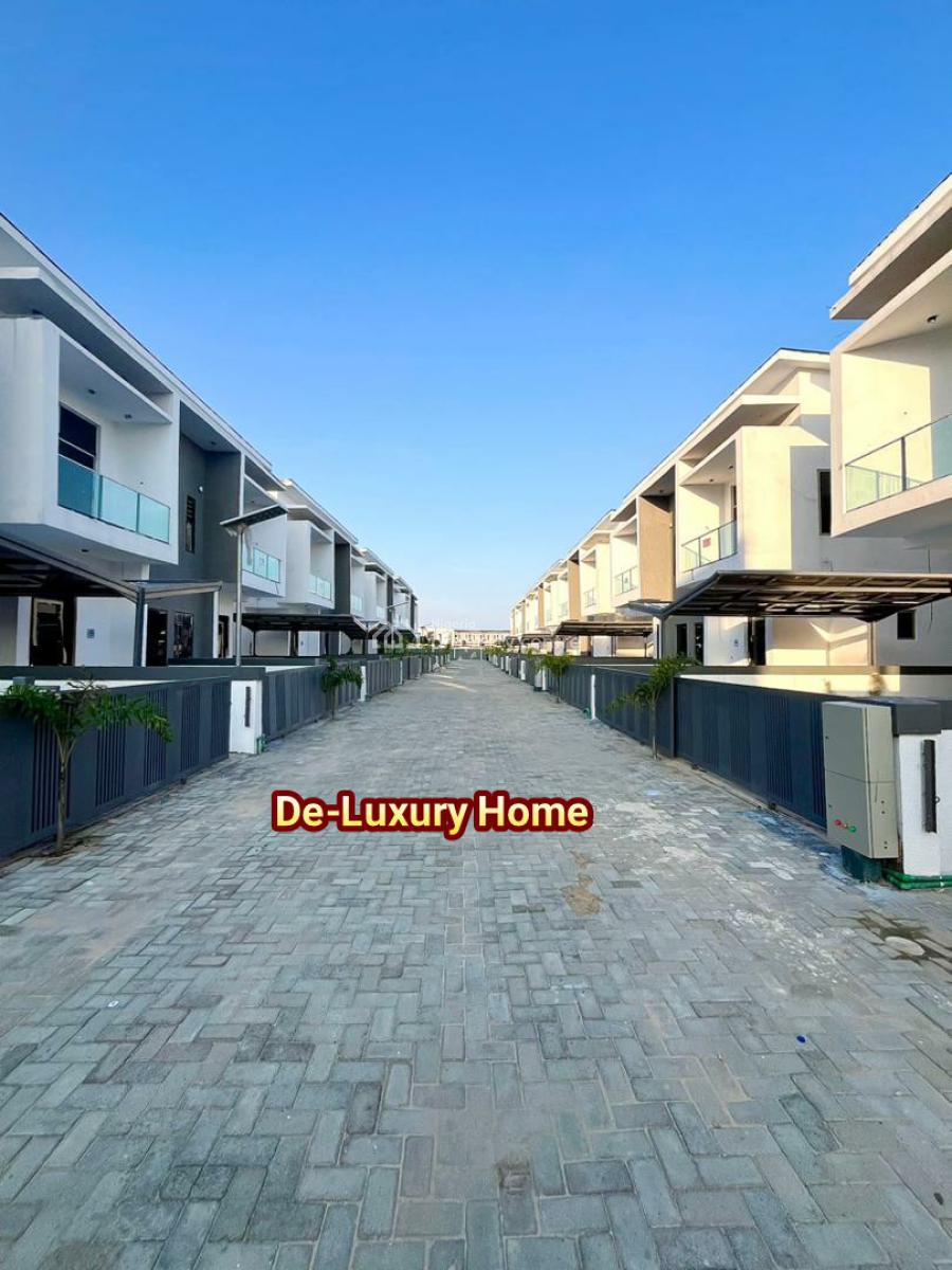 Contemporary 4 Bedroom Semi-detached Duplex with Bq., Orchid Road, Lekki, Lagos, Semi-detached Duplex for Sale
