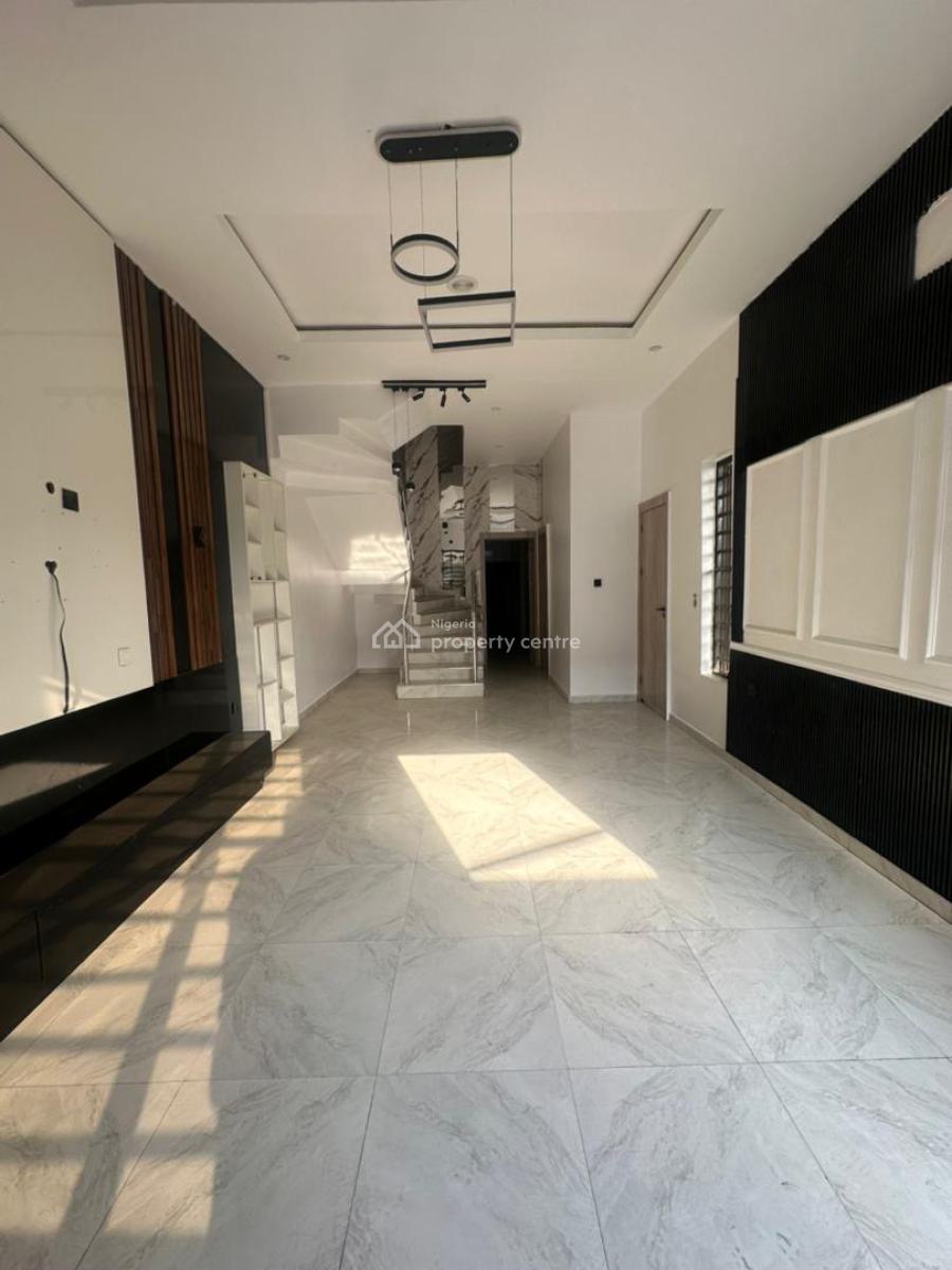 Spacious 4-bedroom Split-level House with Upstairs Bq, Ikota, Lekki, Lagos, House for Rent