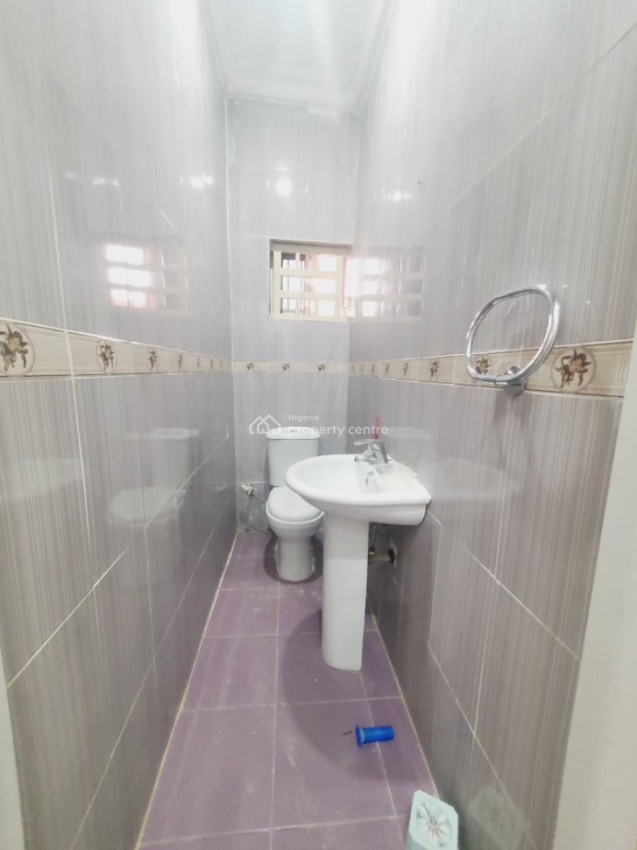 Ultrawide 1 Bedroom Flat with 2 Toilets, By Navy Quarters, Jahi, Abuja, Mini Flat (room and Parlour) for Rent