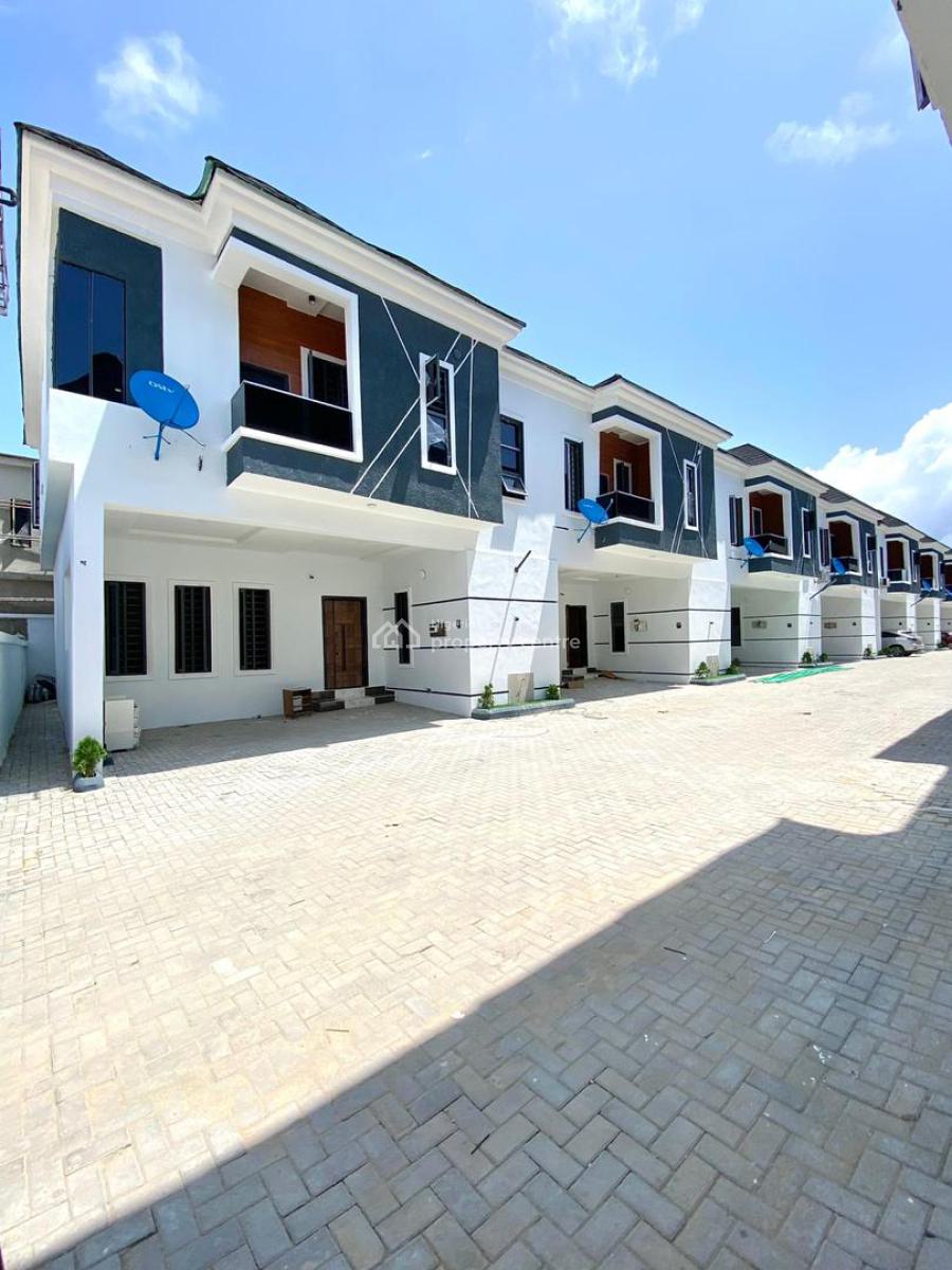 Beautiful 4 Bedroom Terraced Duplex with Play Area, S/pool & Gym, Ajah, Lagos, Terraced Duplex for Sale