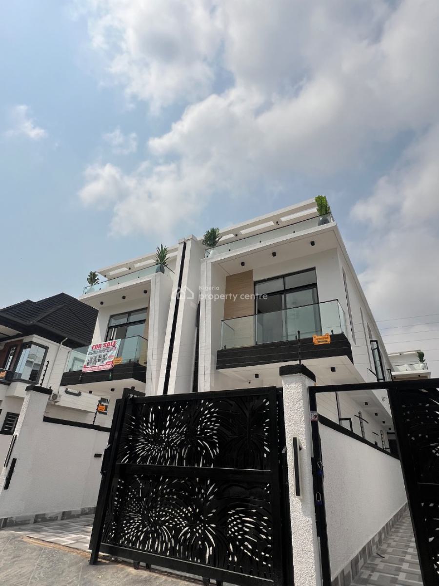 Well Built 4 Bedroom Semi Detached Duplex, Orchid Road, Lekki, Lagos, Semi-detached Duplex for Sale