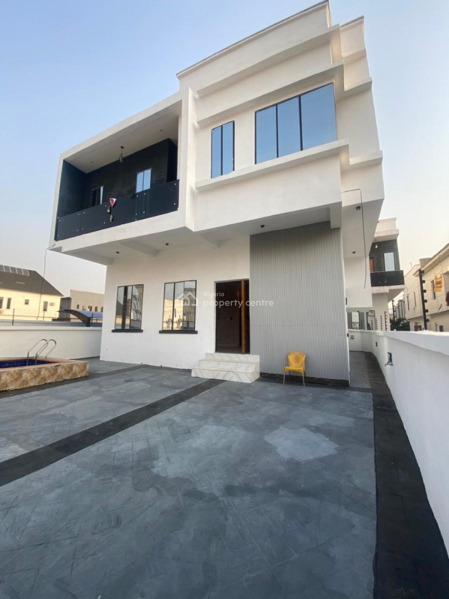 5 Bedroom Fully Detached with Bq and Swimming Pool, General Paint, Ajah, Lagos, House for Sale