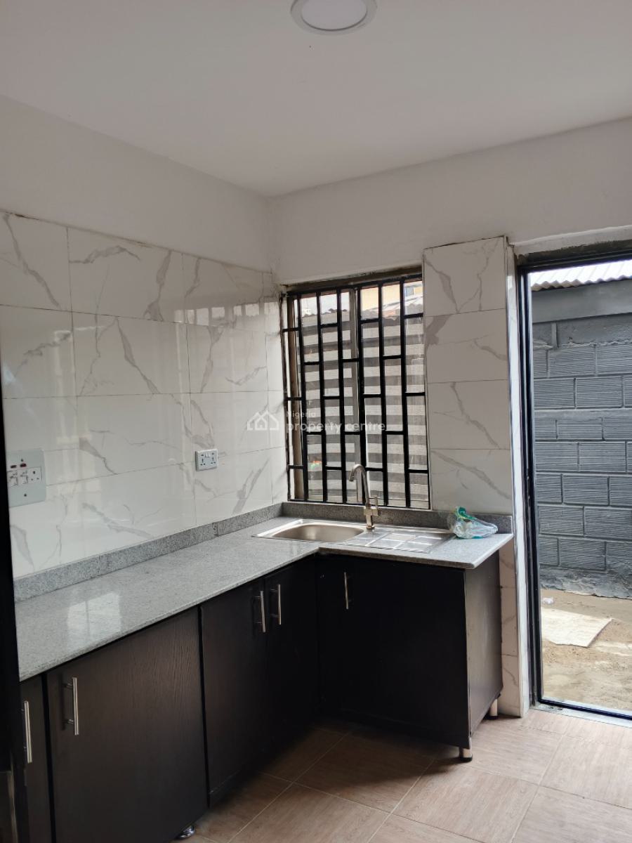 Beautiful Newly Renovated 2 Bedroom Flat All Room Ensuit Upstairs, Ikeja, Lagos, Flat / Apartment for Rent