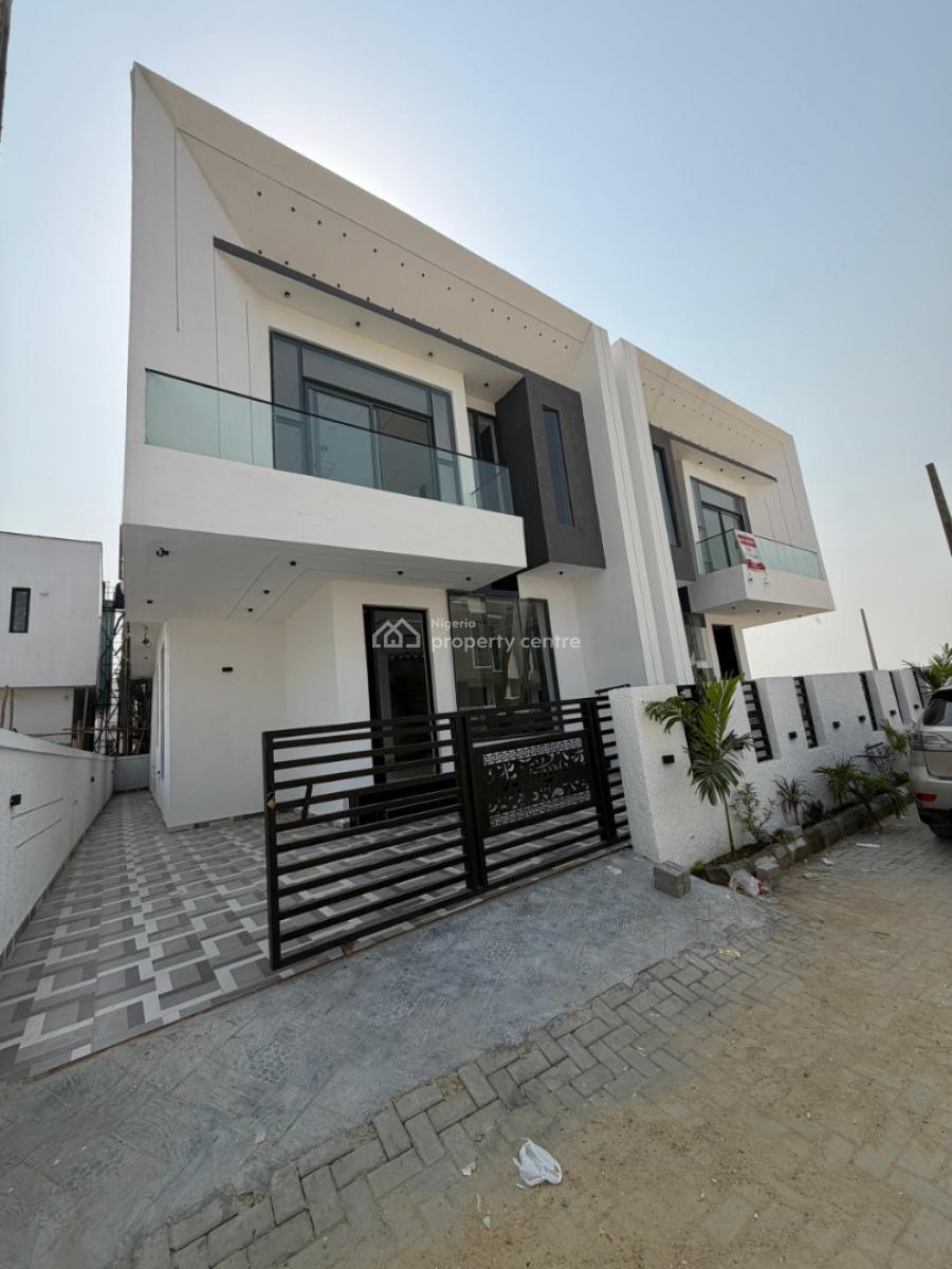 Lovely Built 4 Bedroom Semi Detached Duplex with a Self Compound, Ajah, Lekki, Lagos, Semi-detached Duplex for Sale