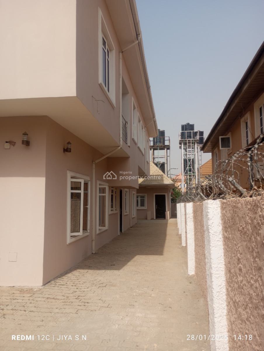 Newly Built 4 Bedrooom Semi Detached Duplex with Bq and Security Post, Same Global Estate, Dakwo, Abuja, Semi-detached Duplex for Rent