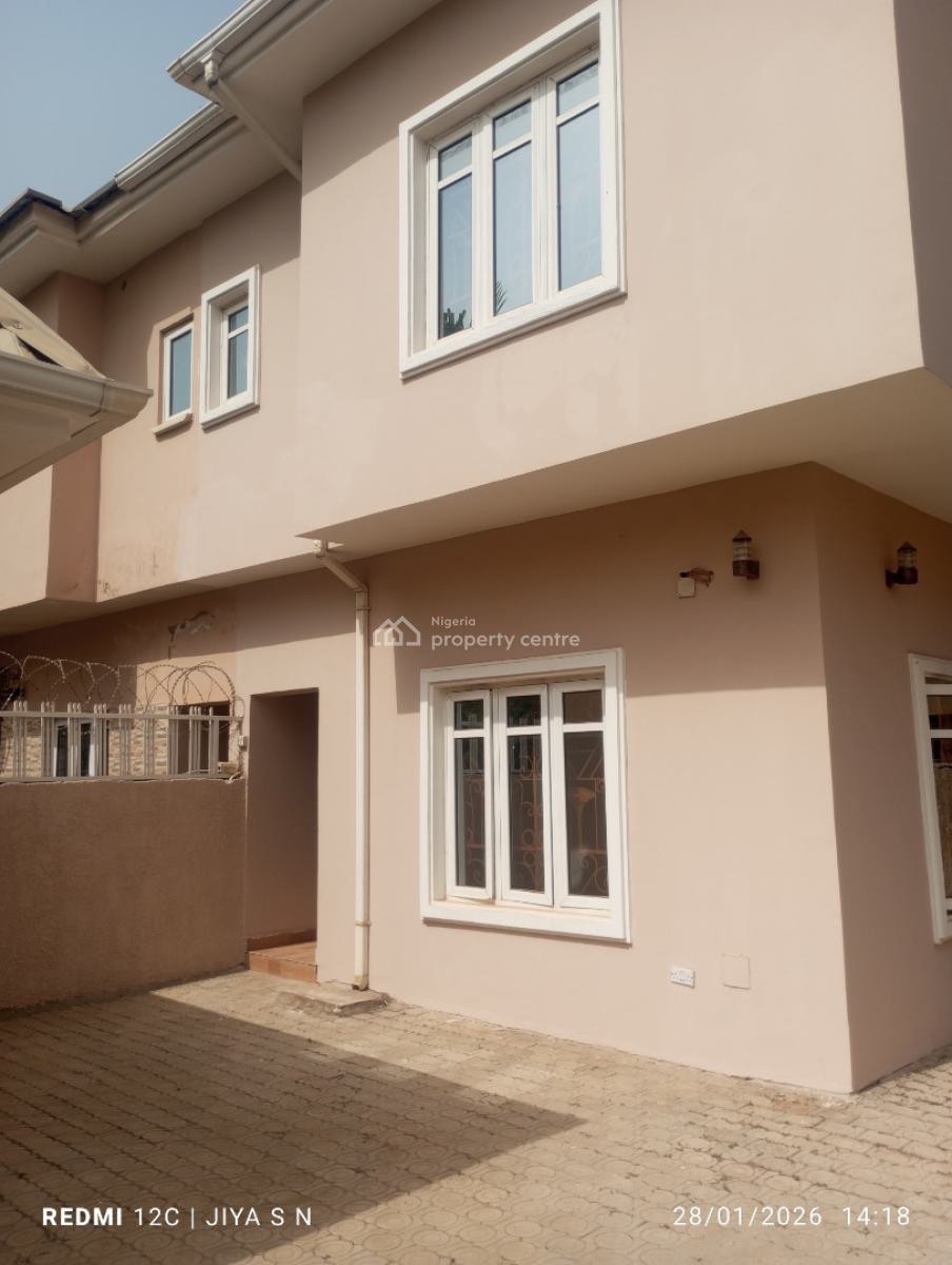 Newly Built 4 Bedrooom Semi Detached Duplex with Bq and Security Post, Same Global Estate, Dakwo, Abuja, Semi-detached Duplex for Rent