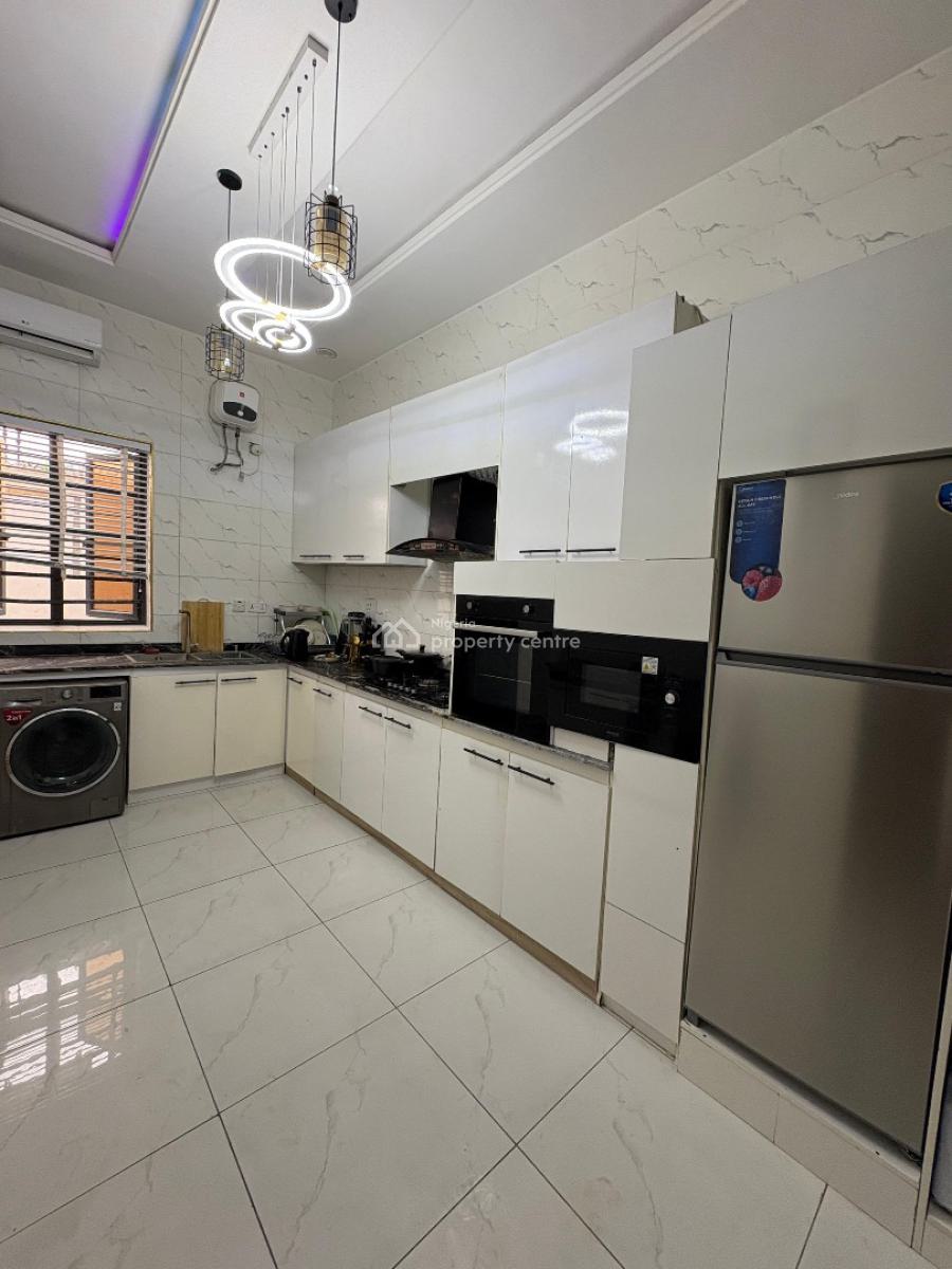 Luxury 4 Bedroom Fully Furnished 4 Bedroom Detached Duplex with Bq, Orchid, Lekki Phase 2, Lekki, Lagos, Semi-detached Duplex for Rent