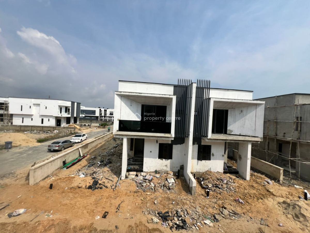3 Bedroom Semi-detached + Bq, Hi-life Estate, Abraham Adesanya, Ogombo, Ajah, Lagos, Semi-detached Duplex for Sale